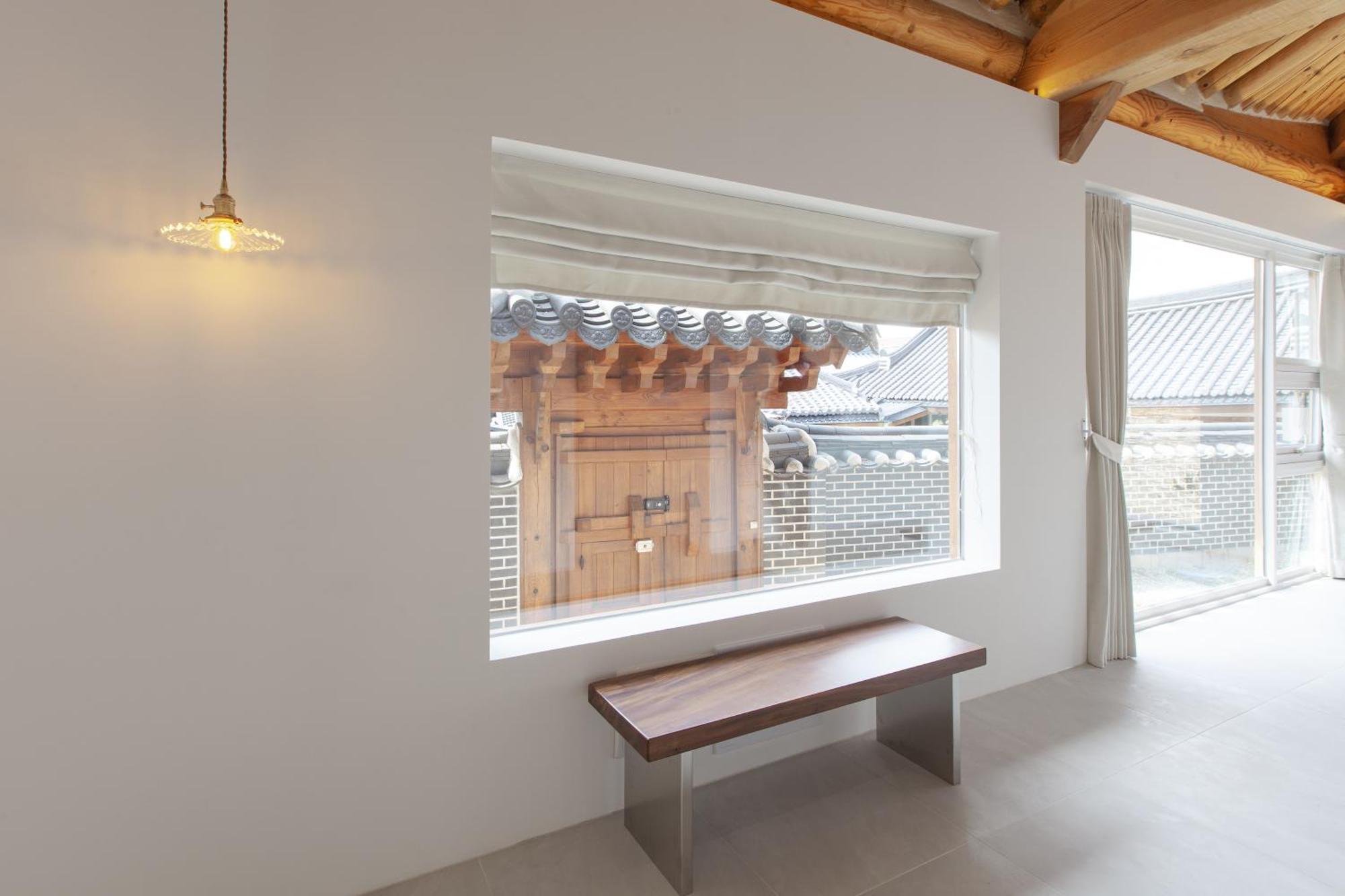 Cheong-Yeon, The Korean Traditional House Hanok In Jeonju Hanok Village Buitenkant foto