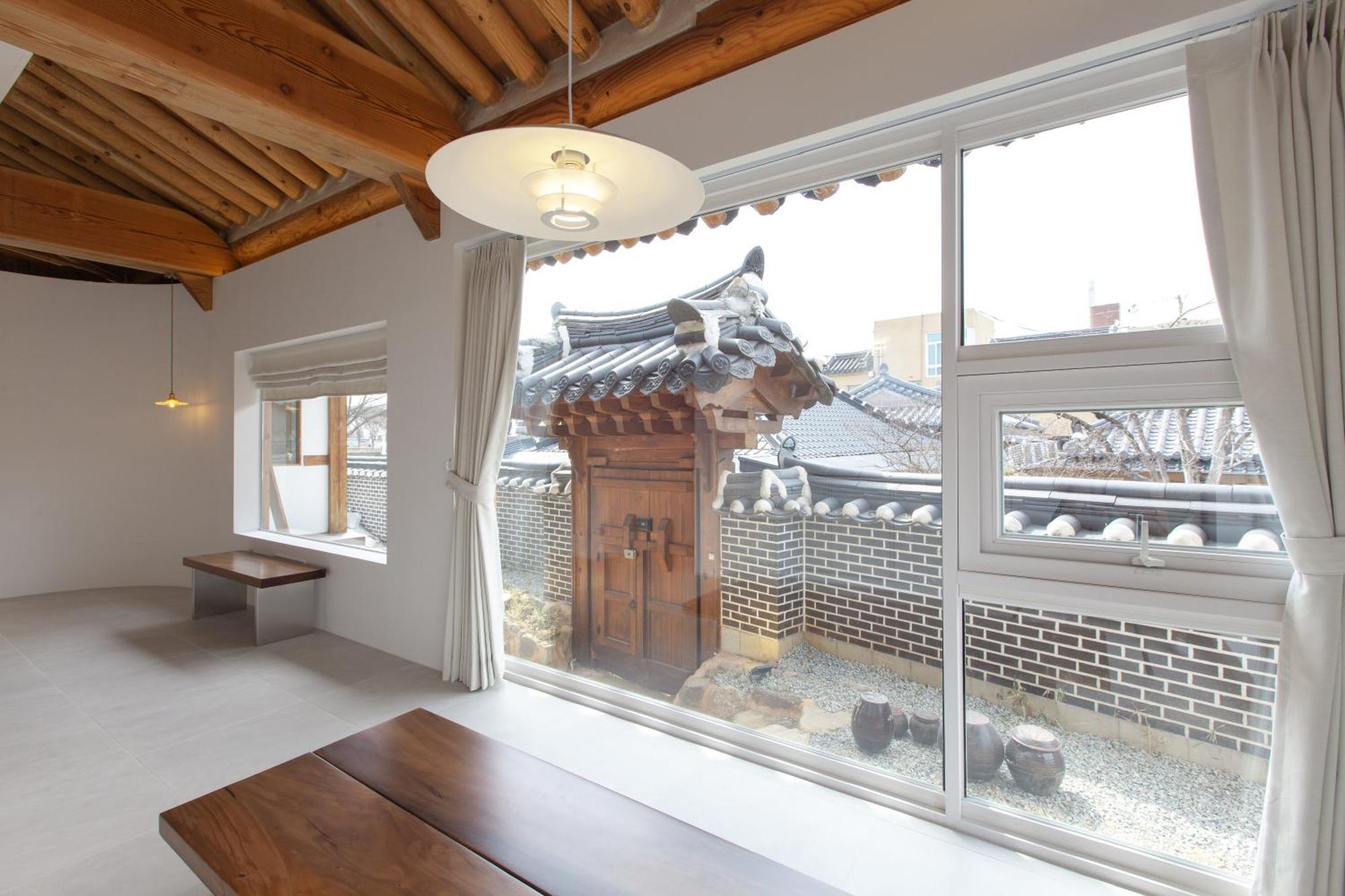 Cheong-Yeon, The Korean Traditional House Hanok In Jeonju Hanok Village Buitenkant foto