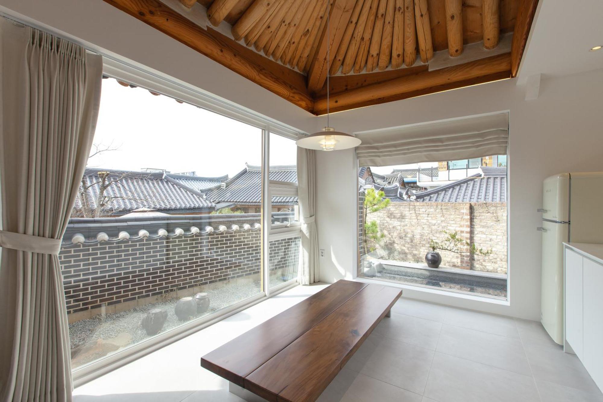 Cheong-Yeon, The Korean Traditional House Hanok In Jeonju Hanok Village Buitenkant foto